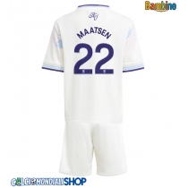 Maglie da calcio Aston Villa Ian Maatsen #22 Terza Maglia Bambino 2025-26 Manica Corta (+ Pantaloni corti)